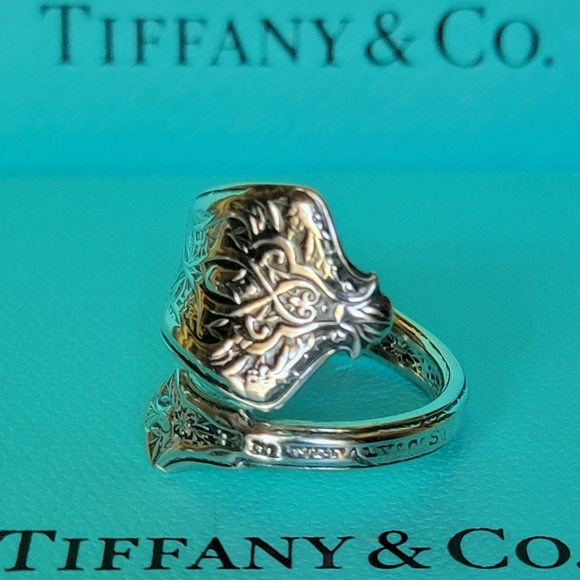 1872 Tiffany & Company Persian Spoon Ring in Sterling Silver #92 - Picture 7 of 13